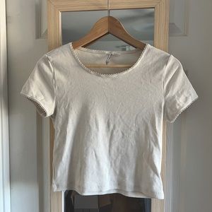 Ivory Crop Top